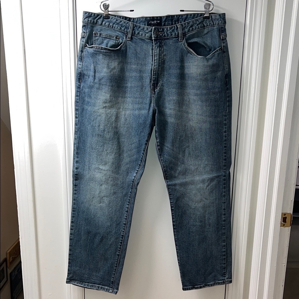 Classic Blue Relaxed Fit Men’s Jeans